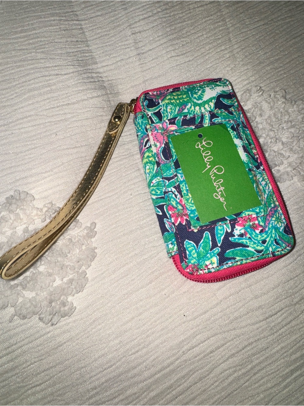 Lilly Pulitzer Zip Around Wristlet Wallet NWT